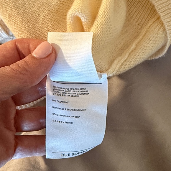 Rue Sophie wool and cashmere cardigan. New without tags. Perfect condition. - Picture 5 of 6